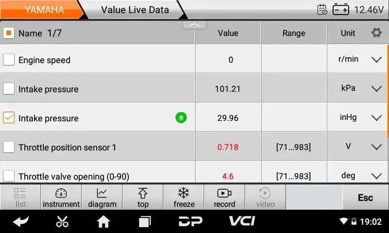 OBDSTAR IScan Yamaha (Marine) Strumento di diagnosi