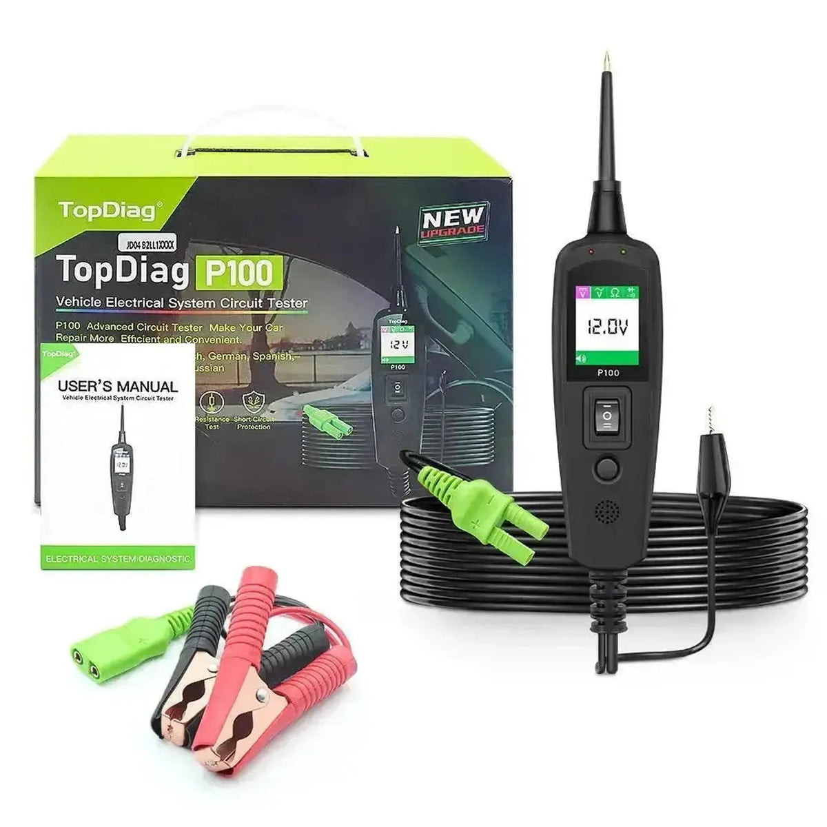 TopDiag P100 | Tester di Circuiti