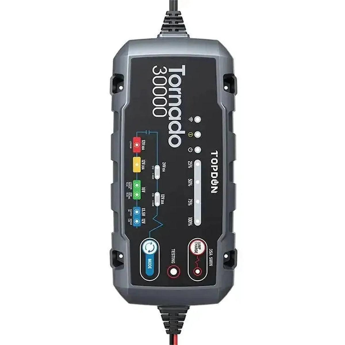 Topdon Tornado T30000 | Caricabatterie