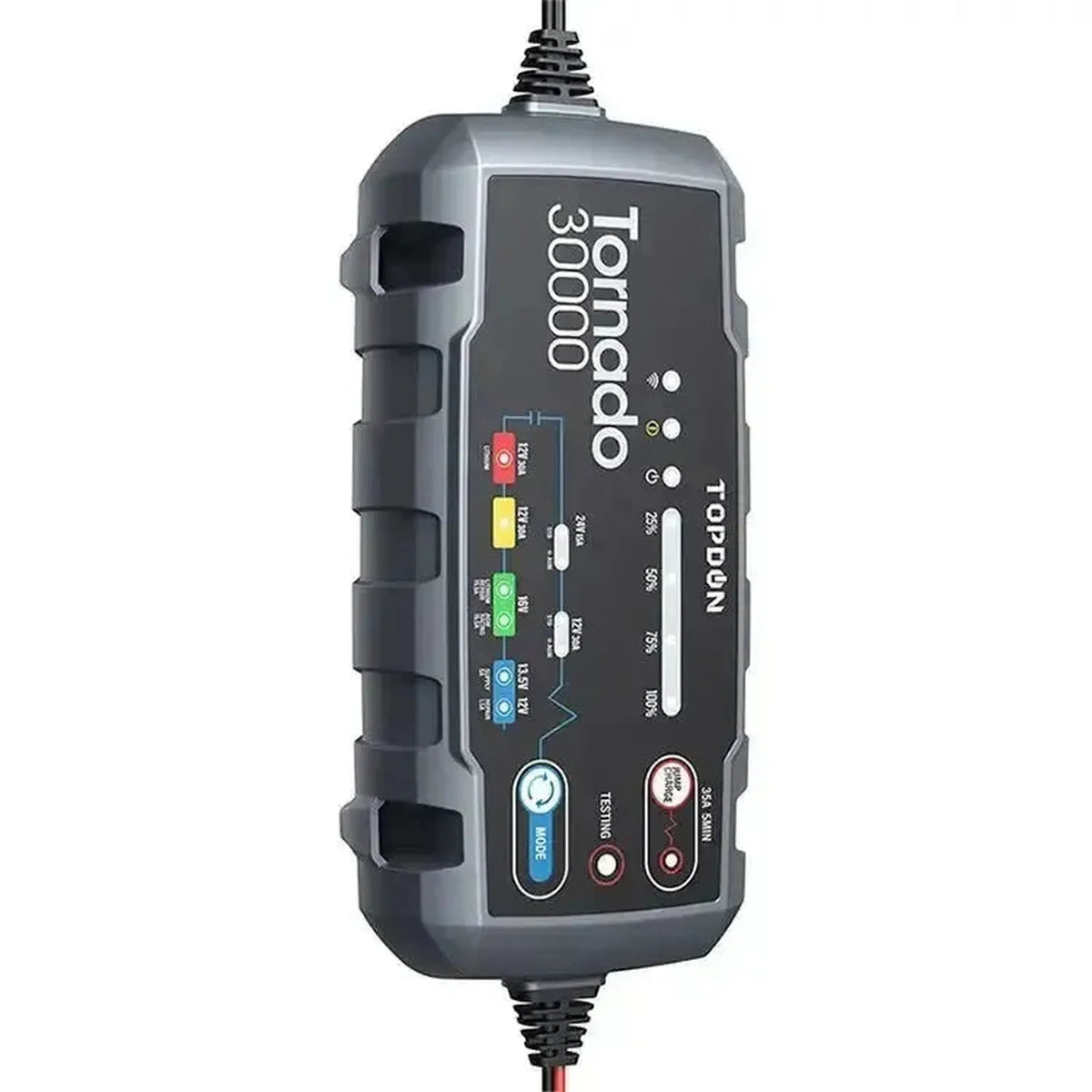 Topdon Tornado T30000 | Caricabatterie