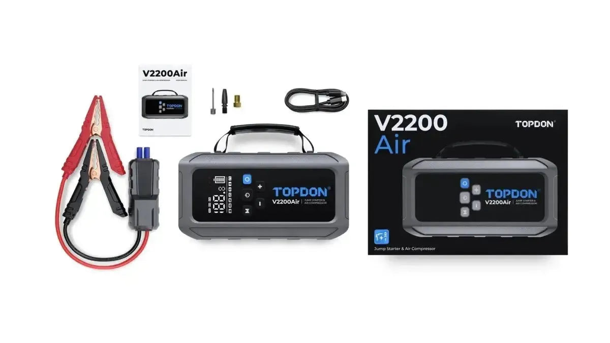 Topdon V2200Air | Avviatore di emergenza