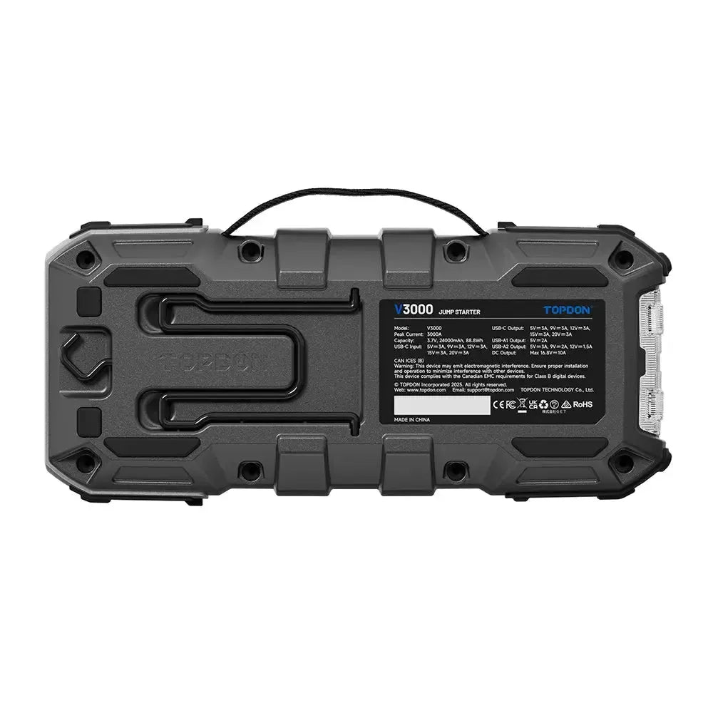 Topdon V3000 | Avviatore di emergenza