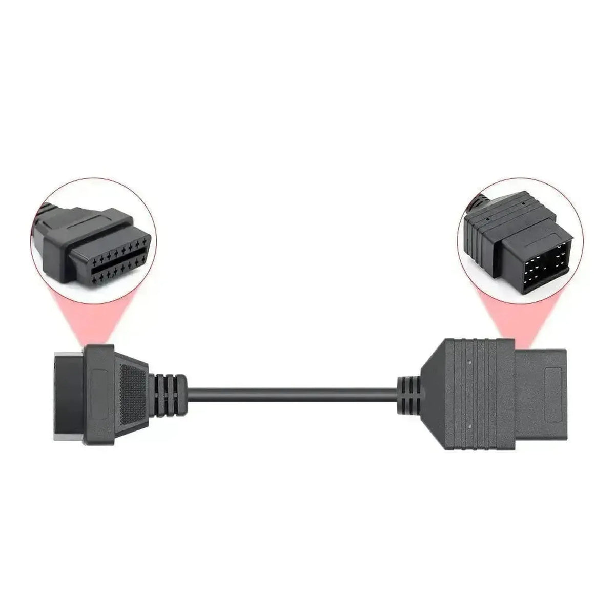 Cavo adattatore Toyota 17 pin OBD1 – 16 pin OBD2 | Auto