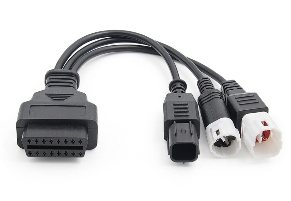 Honda/Yamaha 3+4+6-pin - 16-pin OBD2 Cavo adattatore | Moto