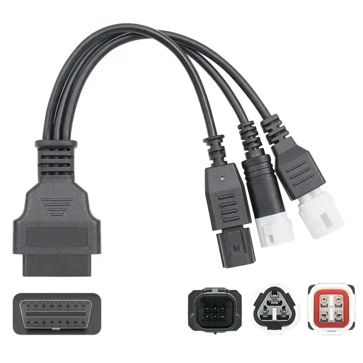Cavo adattatore Yamaha 3+4+6-pin - 16-pin OBD2 | Motocicletta