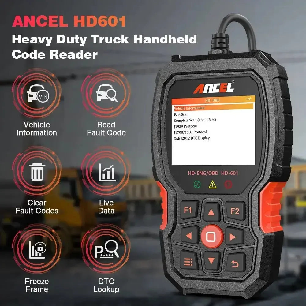 Ancel HD601 Camion Strumento di diagnosi