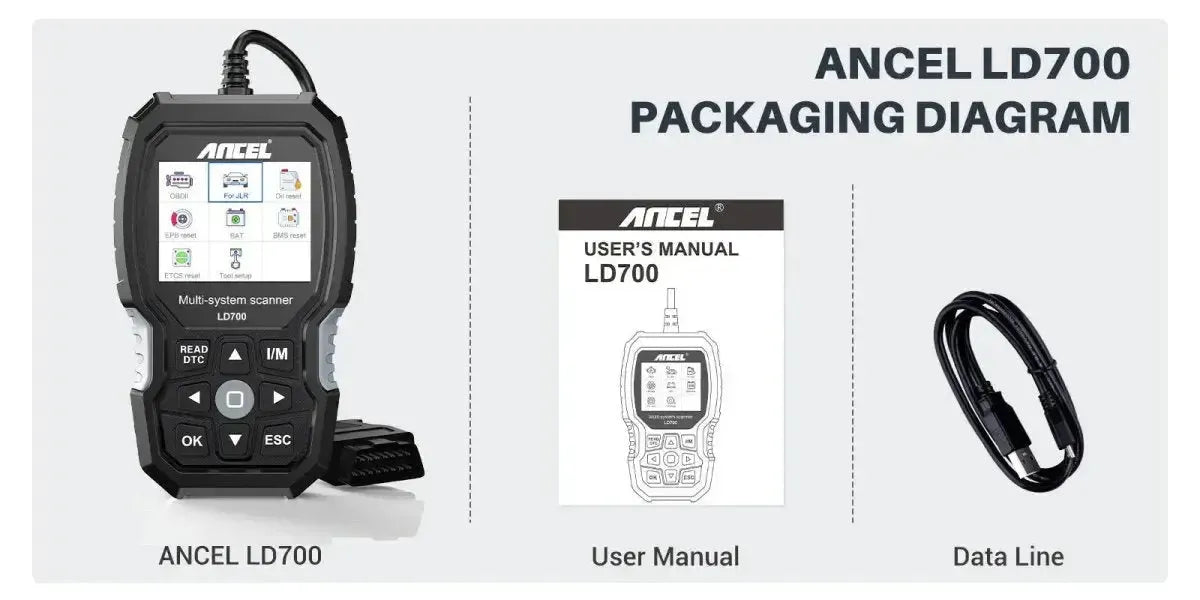 Ancel LD700 Auto Strumento di diagnosi