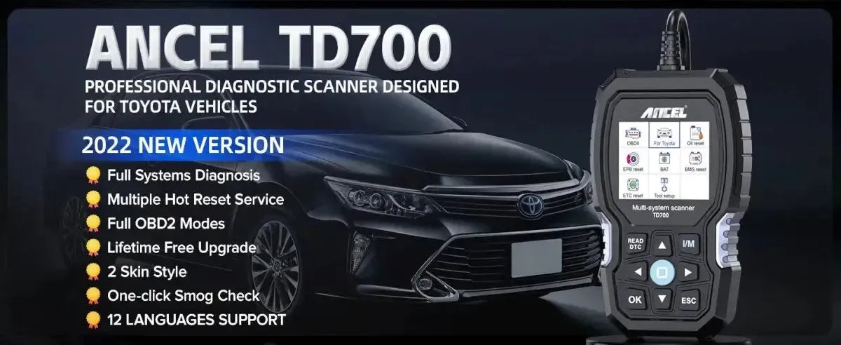 Ancel TD700 Auto Strumento di diagnosi