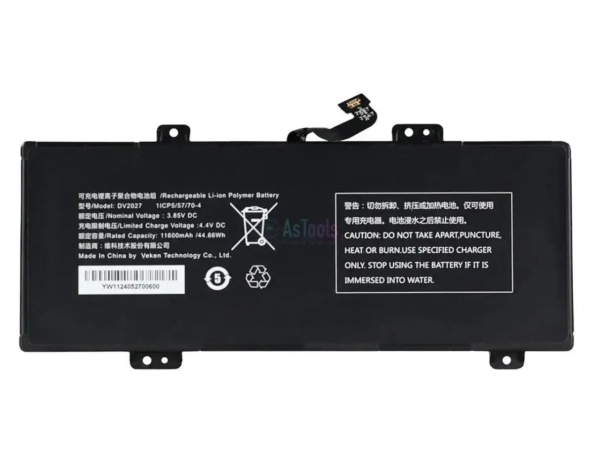 Autel DV2027 Batteria