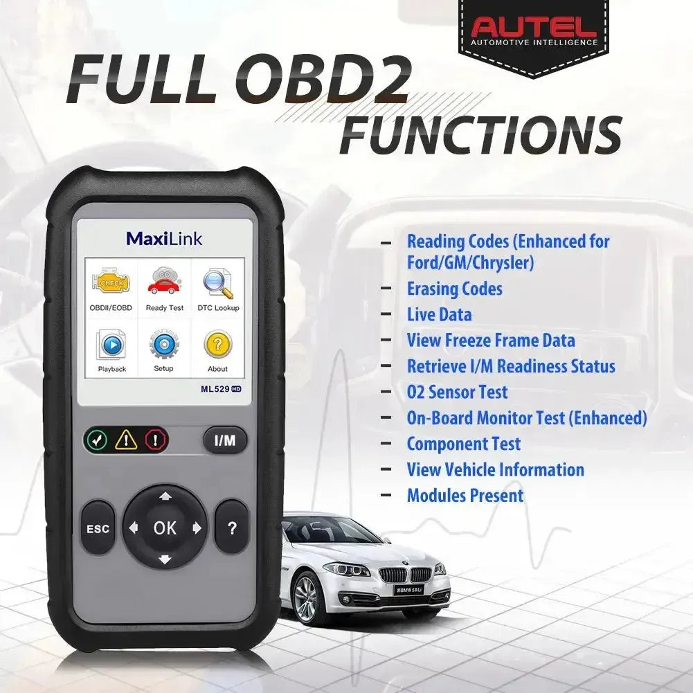 Autel MaxiLink ML529HD Auto/Camion Lettore codici di errore