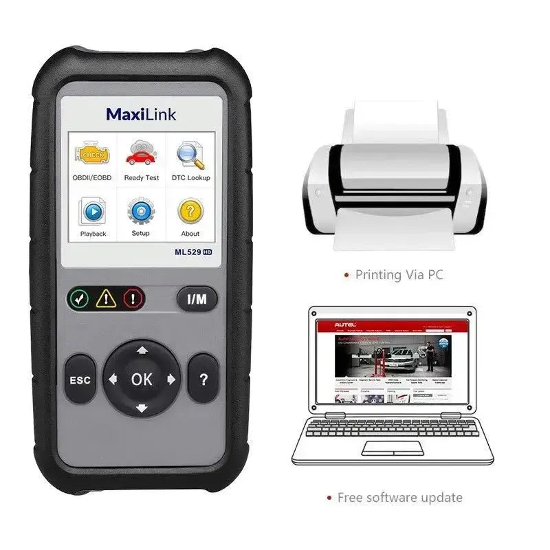Autel MaxiLink ML529HD Auto/Camion Lettore codici di errore
