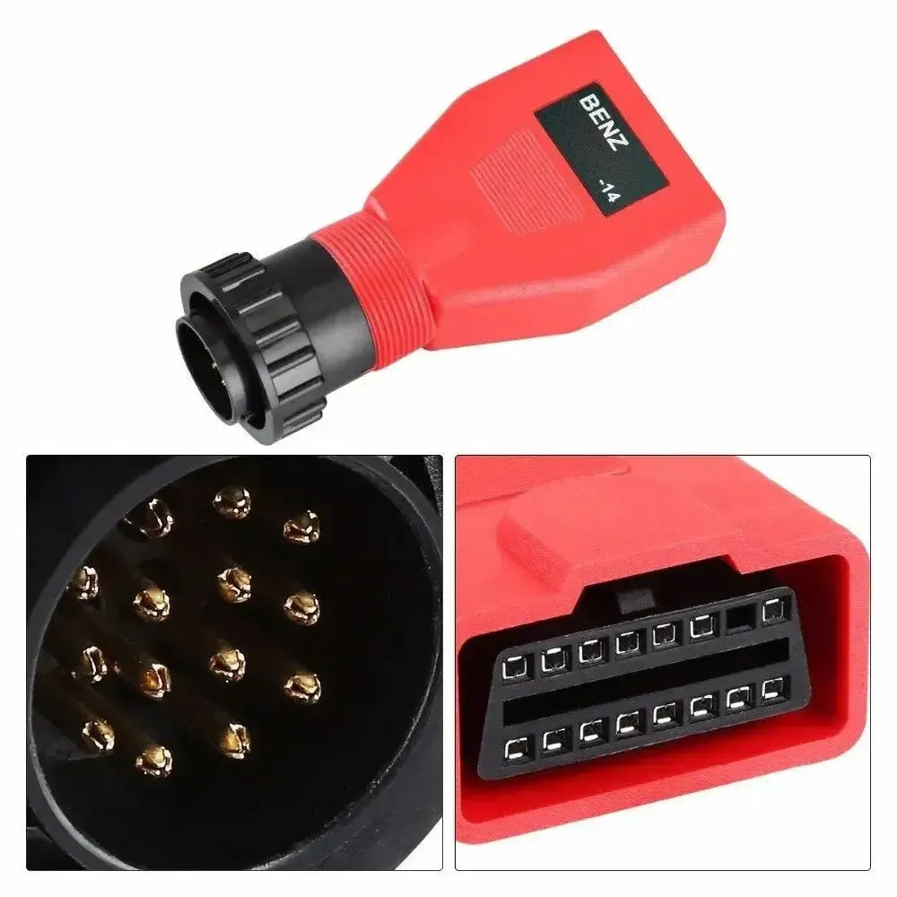 Autel Mercedes (Sprinter) 14 Pin OBD1 - 16 Pin OBD2 Adattatore Furgone