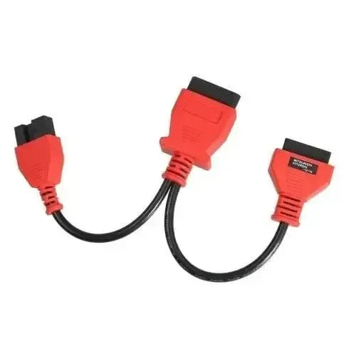 Autel Mitsubishi/Hyundai 12 Pin OBD1 - 16 Pin OBD2 Cavo Adattatore Auto Passeggeri