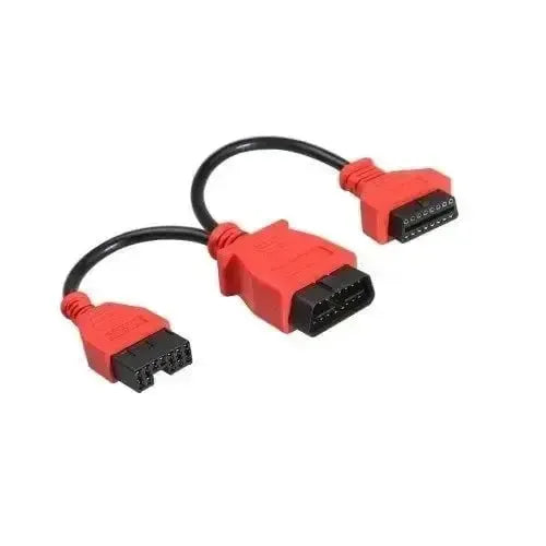 Autel Mitsubishi/Hyundai 12 Pin OBD1 - 16 Pin OBD2 Cavo Adattatore Auto Passeggeri