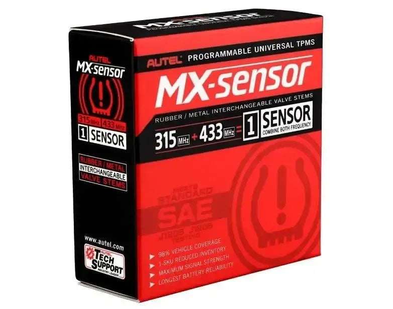 Autel MX-Sensore 315MHz+433MHz Gomma TPMS (A pressione)