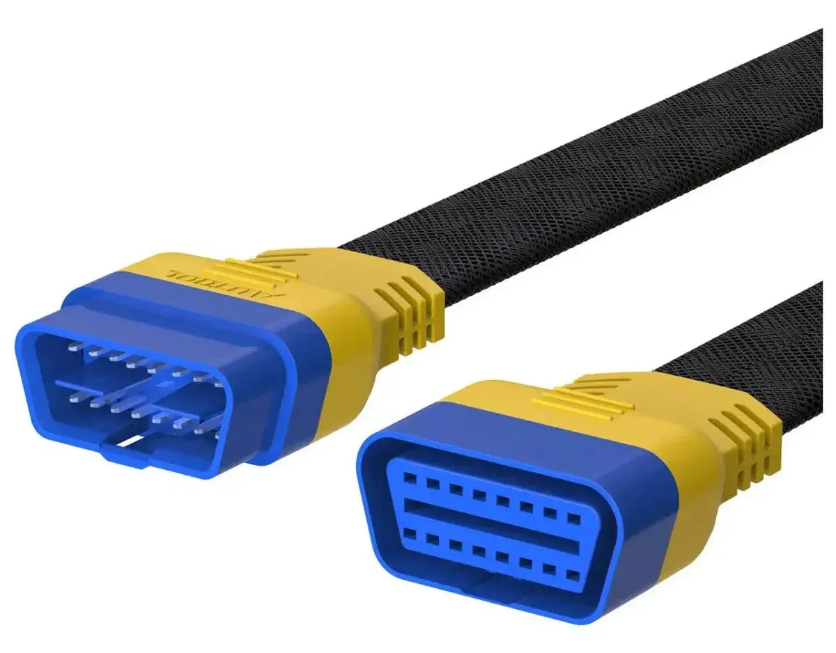 Autool (MOC266) | Cavo di prolunga OBD2 in nylon a 16 pin (30 cm) | Interfaccia