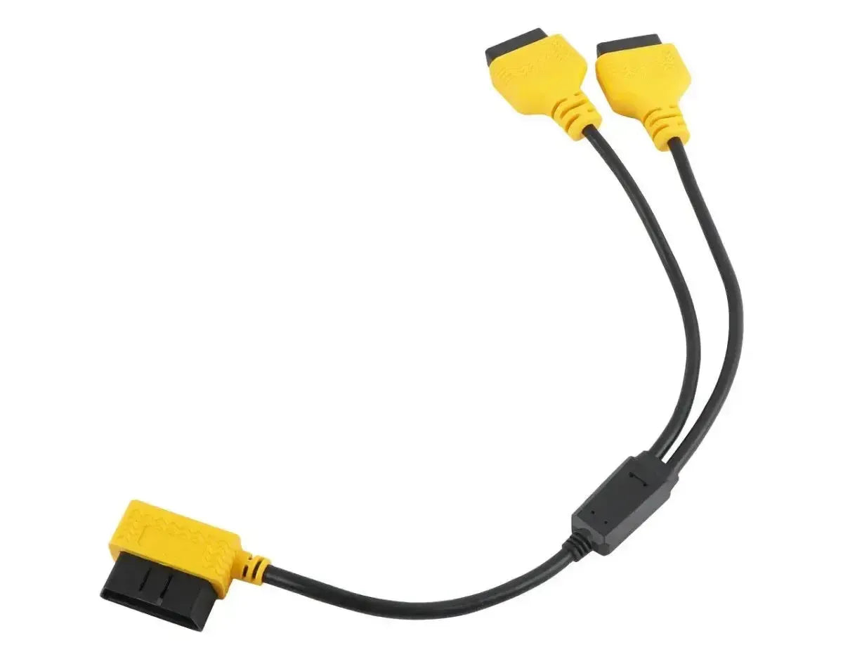 Autool 16 Pin OBD2 Cavo di prolunga splitter 2 pezzi 50 cm