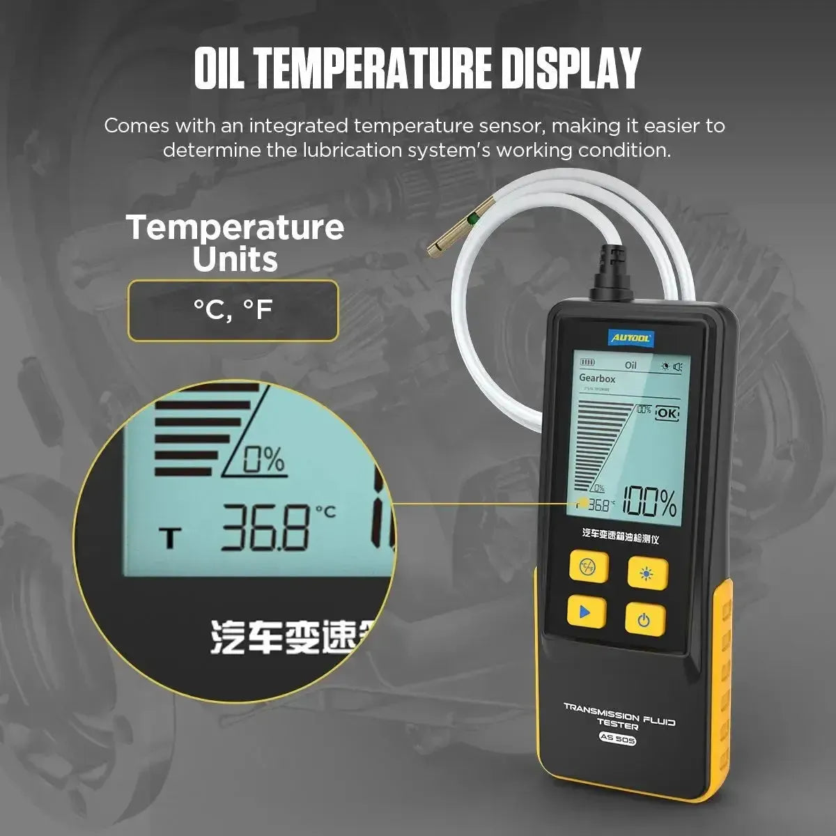 Autool AS505 Tester per liquido di trasmissione