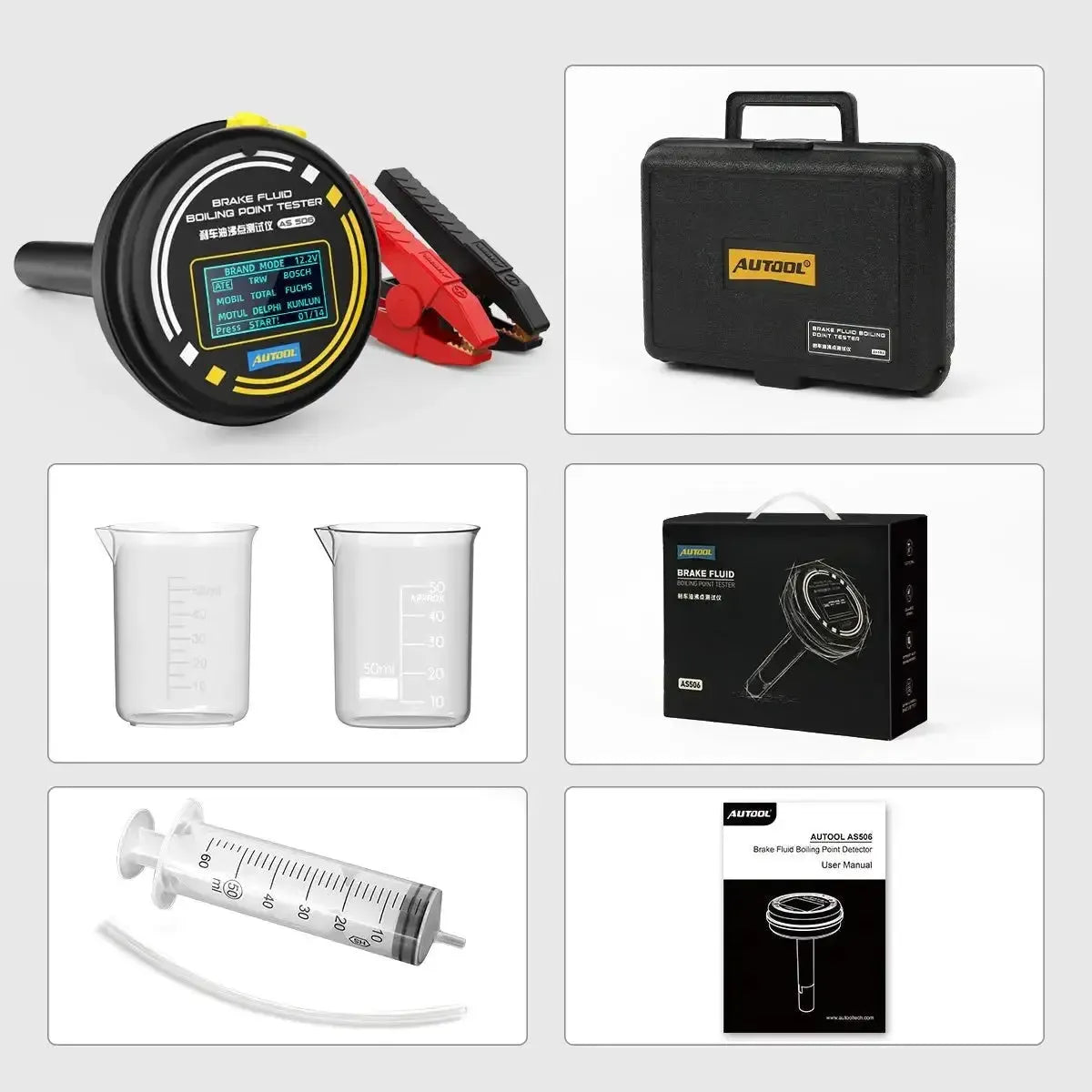 Autool AS506 Tester per liquido freni
