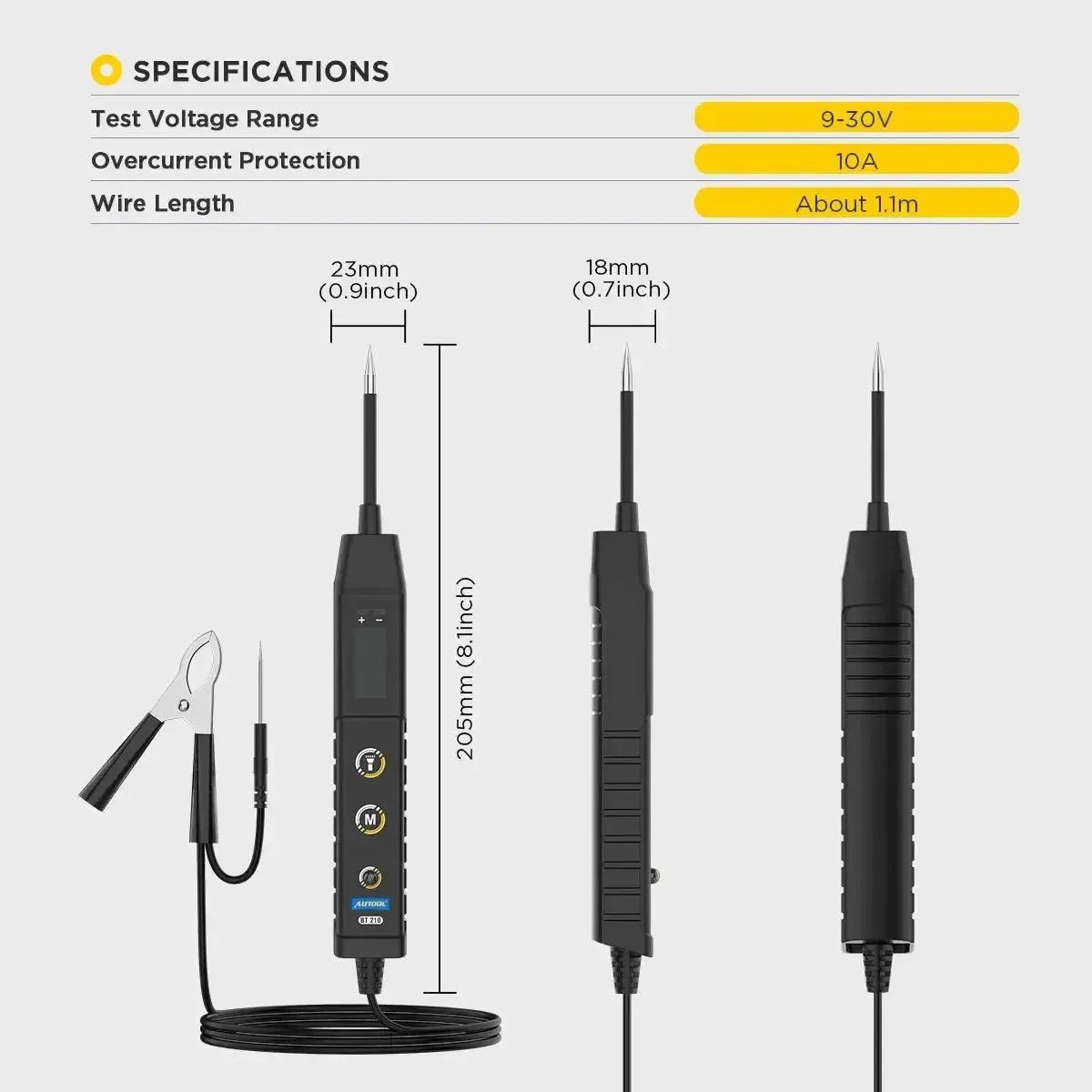 Autool BT210 Tester di circuiti