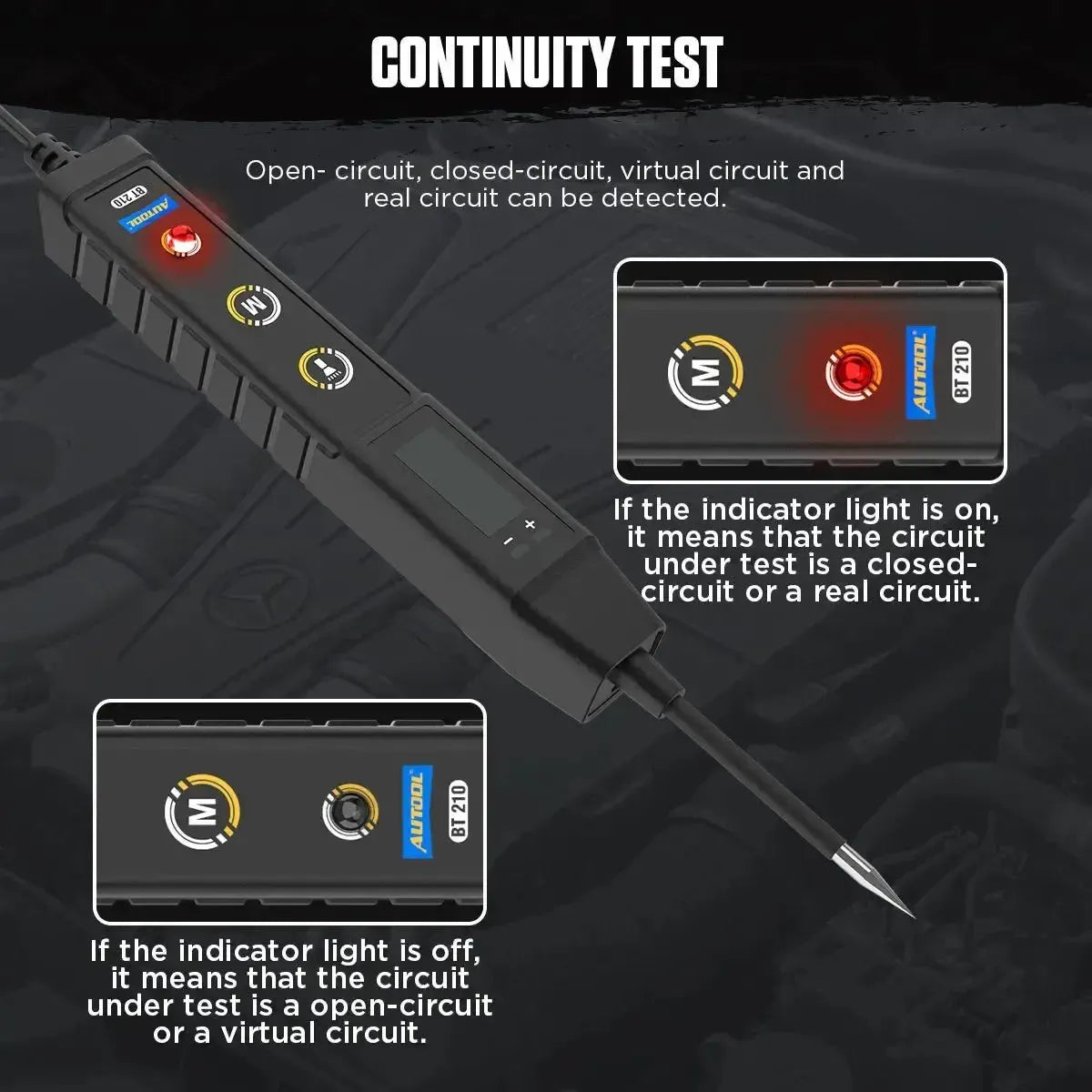 Autool BT210 Tester di circuiti