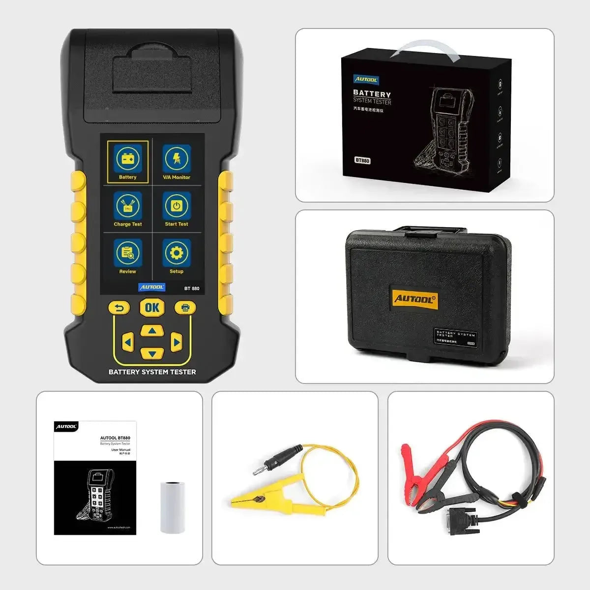 Autool BT880 | Tester batteria
