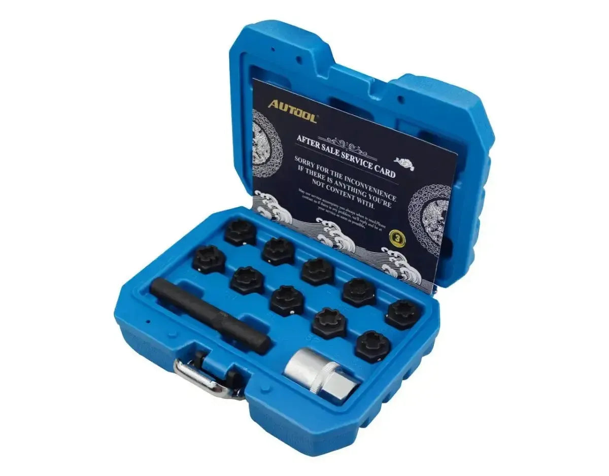 Autool Mercedes Bullone Antifurto Set di bussole 12 Pezzi