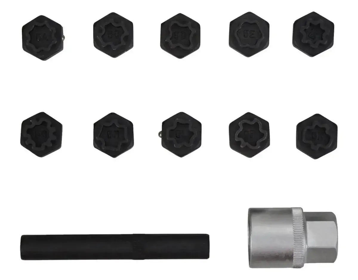 Autool Mercedes Bullone Antifurto Set di bussole 12 Pezzi