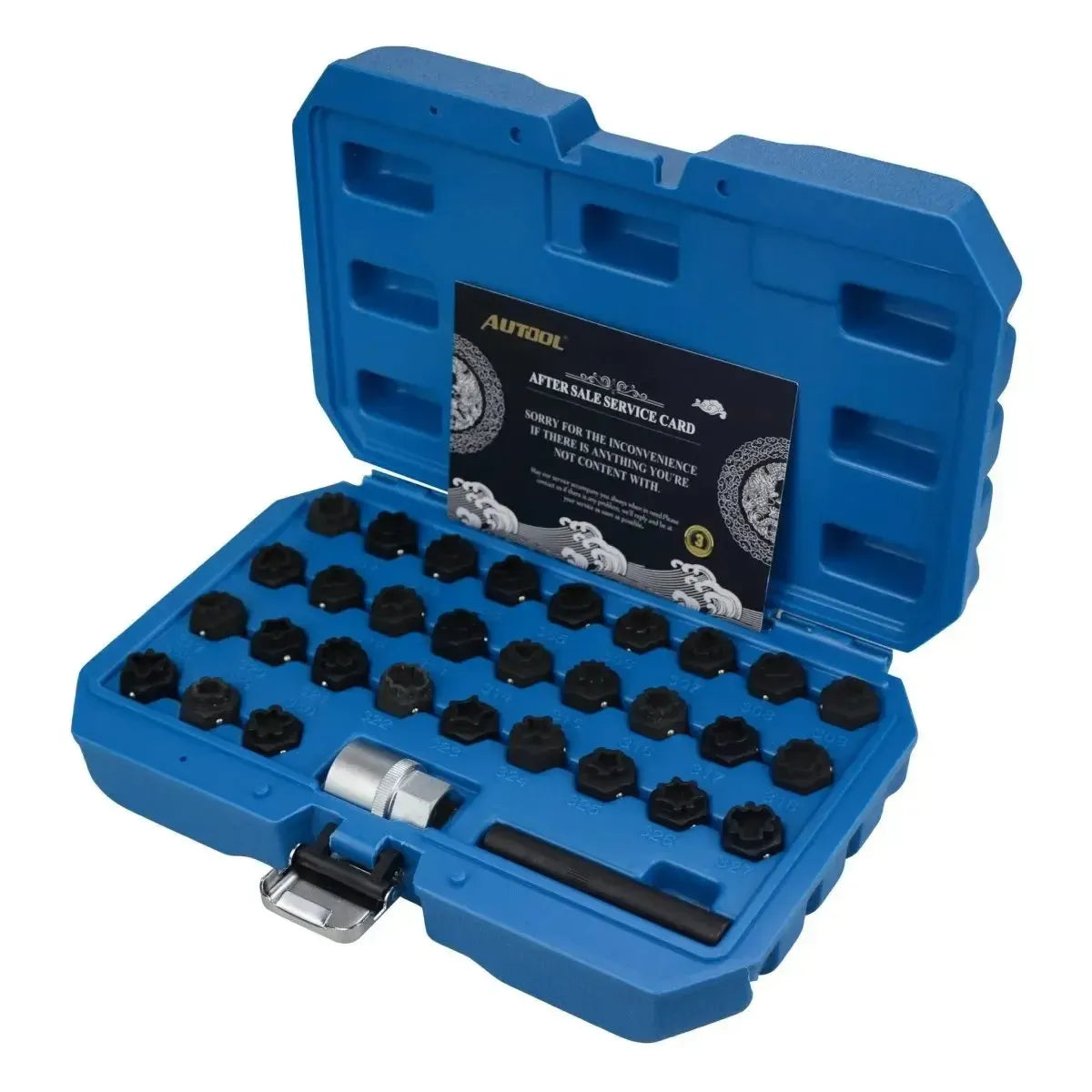 Autool Mercedes Bullone Antifurto Set di bussole 32 Pezzi