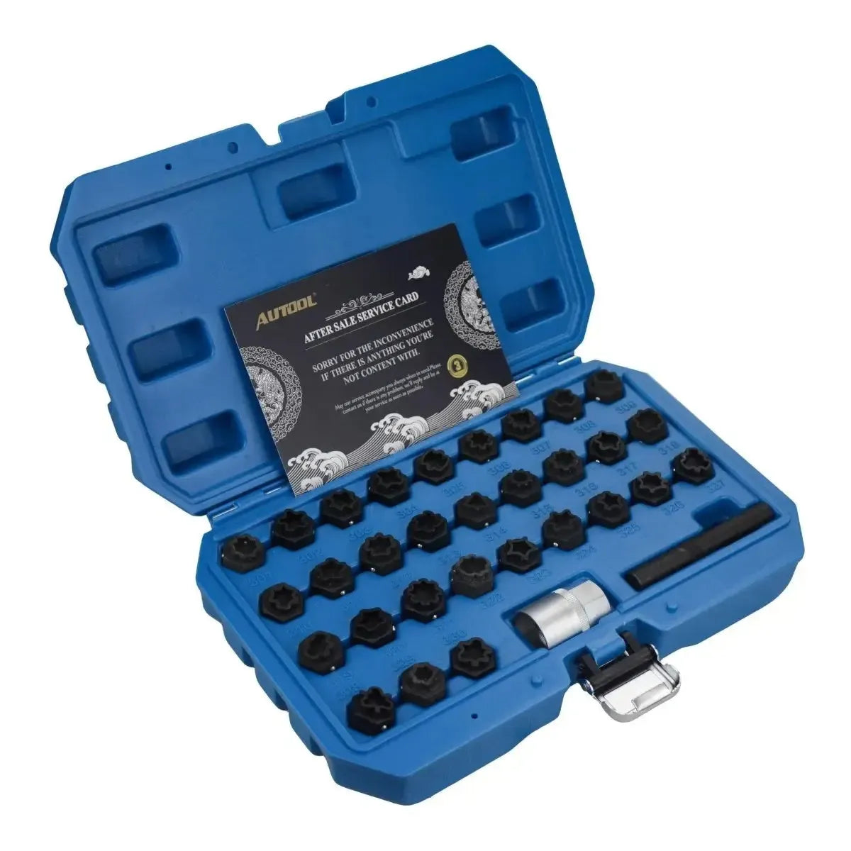 Autool Mercedes Bullone Antifurto Set di bussole 32 Pezzi
