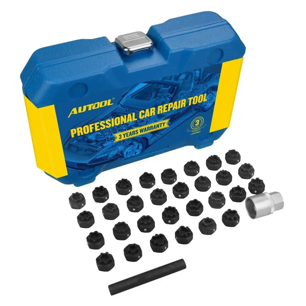 Autool Mercedes Bullone Antifurto Set di bussole 32 Pezzi