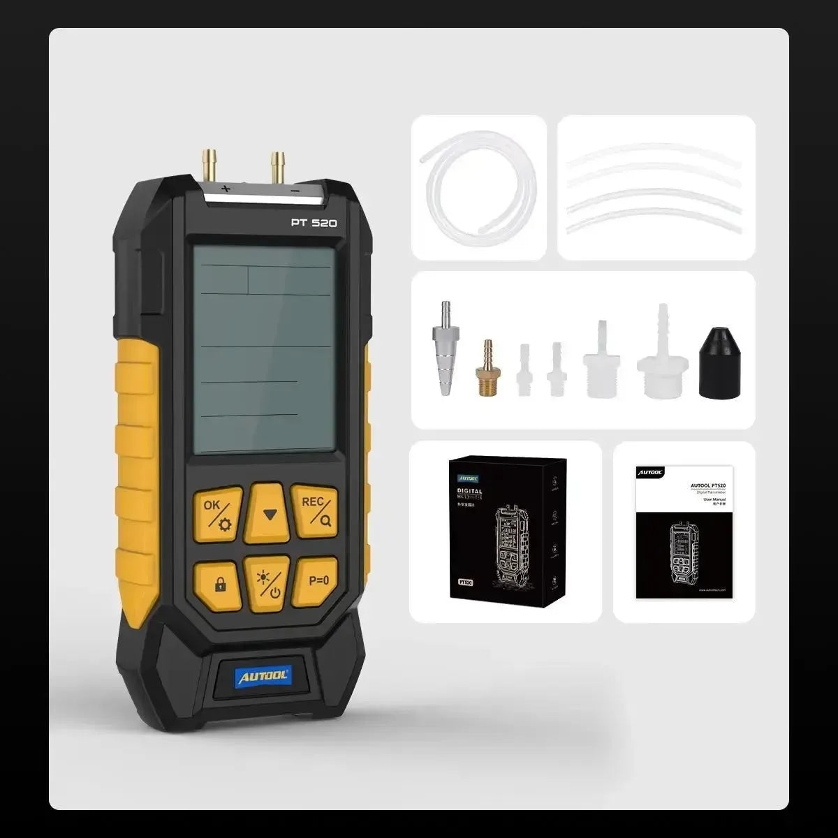 Autool PT520 Tester di pressione dell'aria