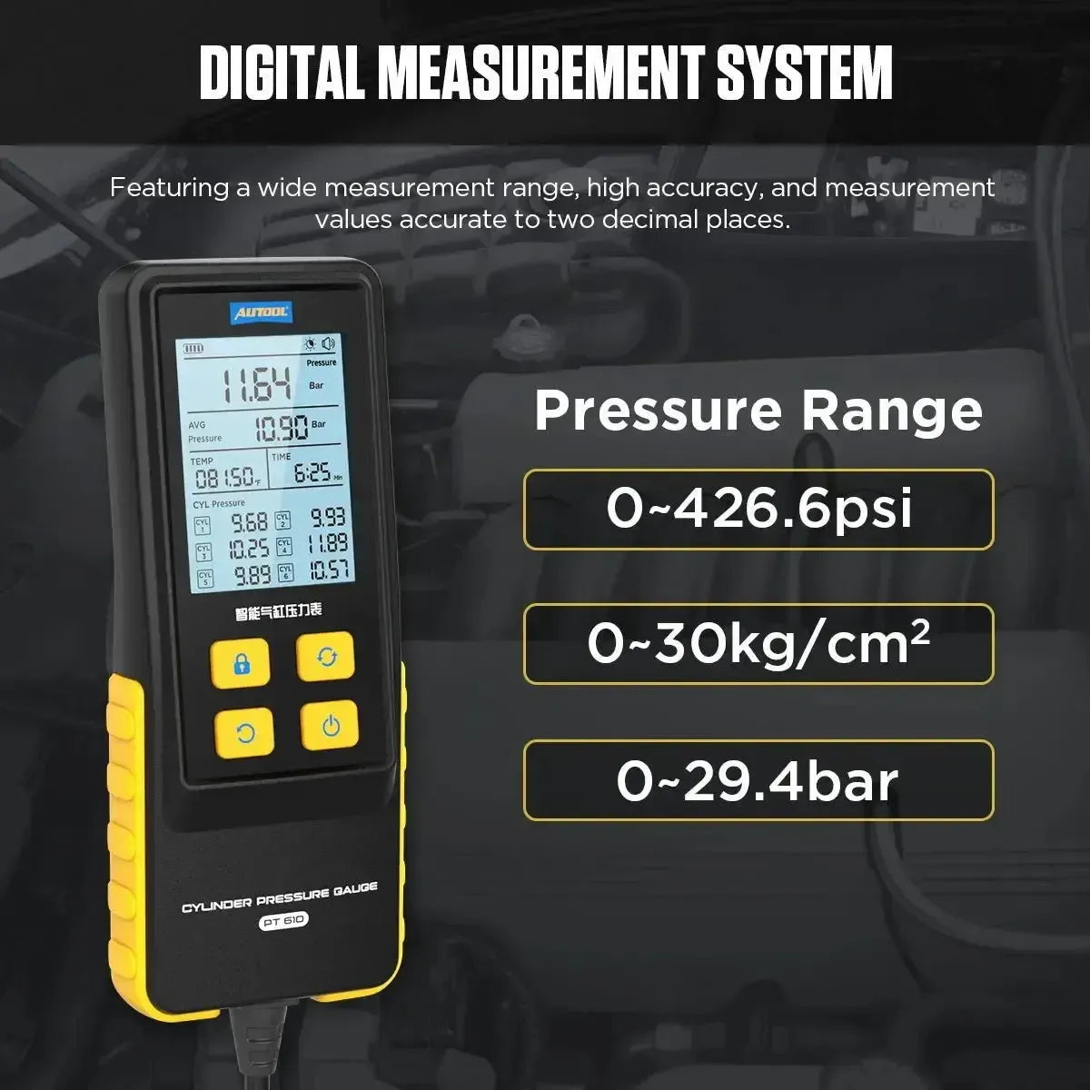 Autool PT610 Tester di compressione