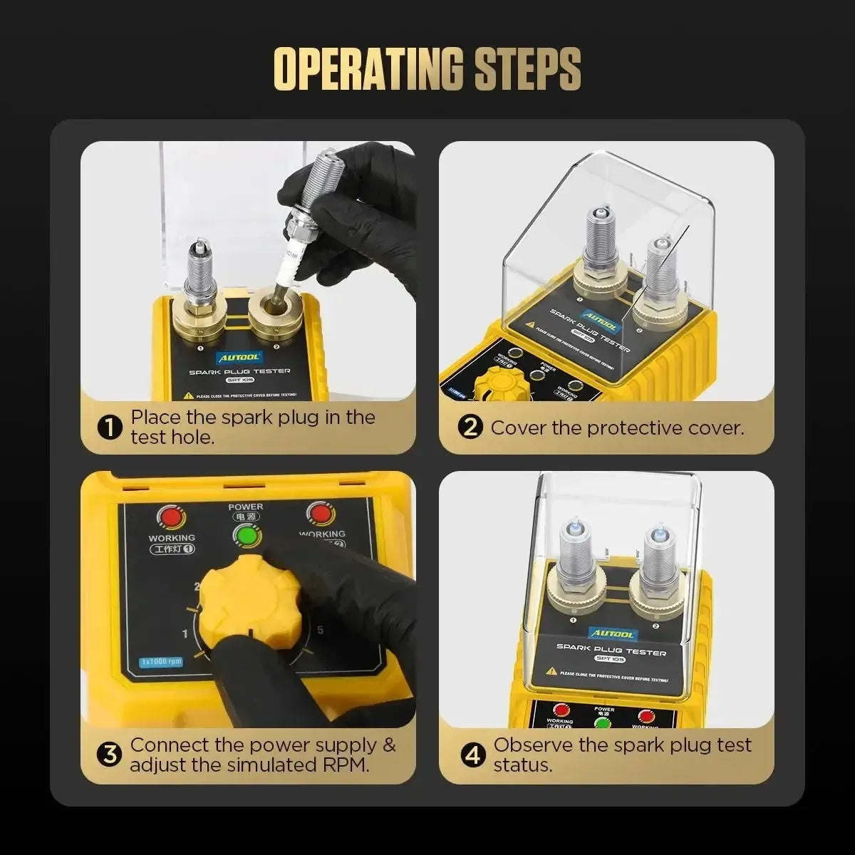 Autool SPT105 Tester candele
