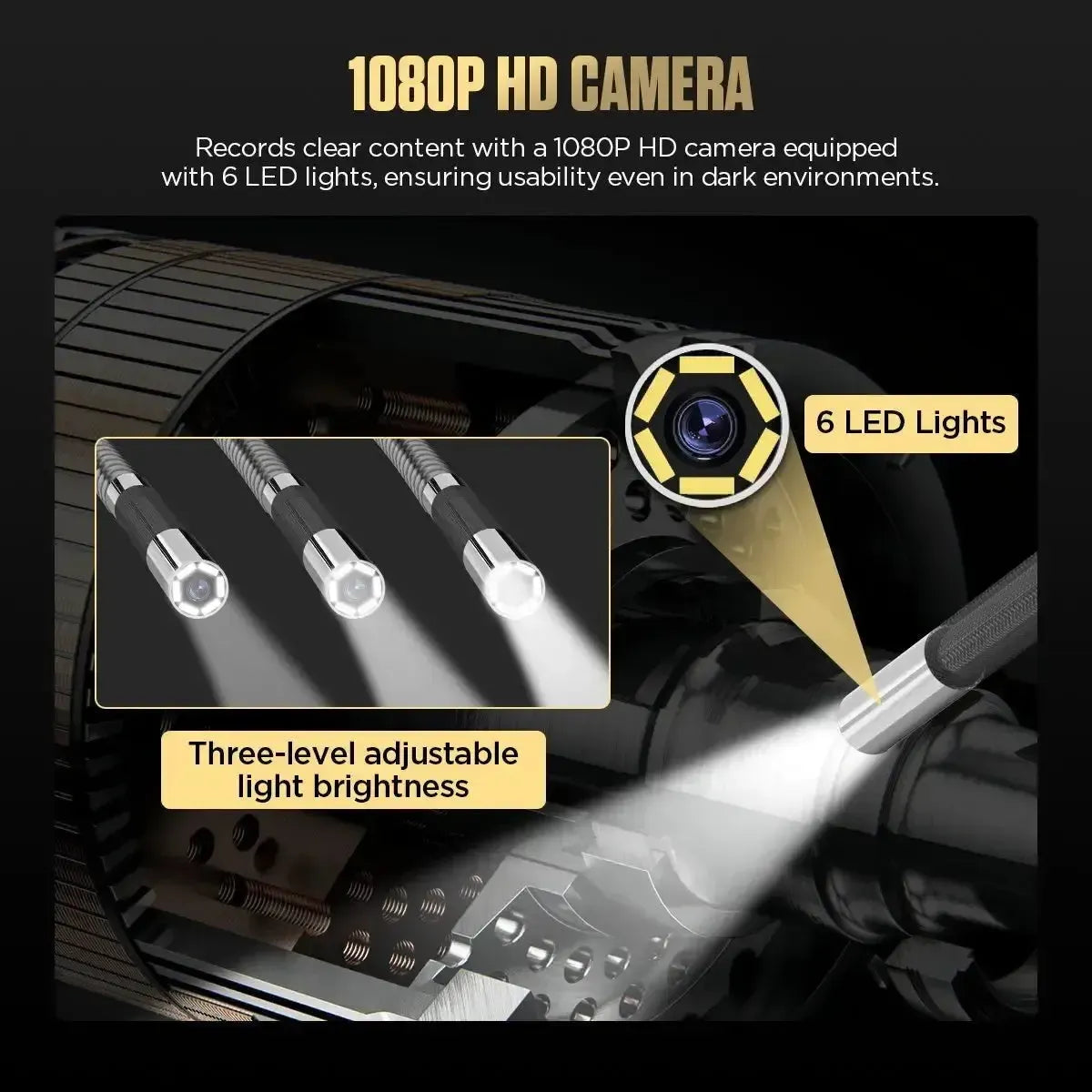 Autool SVB308 Telecamera di ispezione 6.2 mm