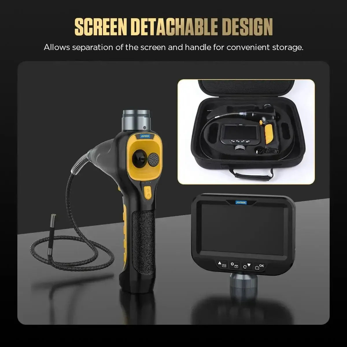 Autool SVB308 Telecamera di ispezione 6.2 mm