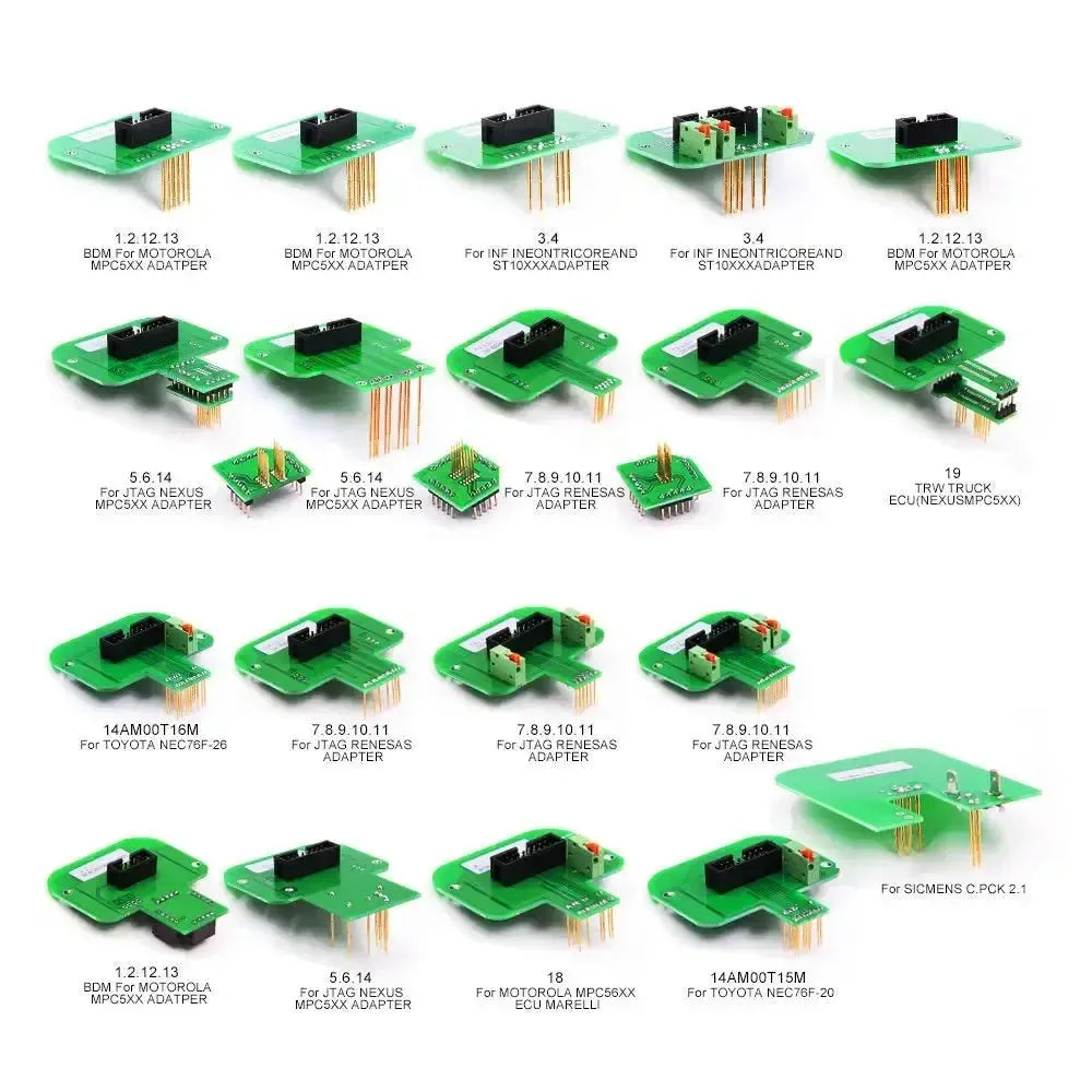 Universale (A0080) | Set adattatori (22 pezzi) per programmazione ECU | Accessori