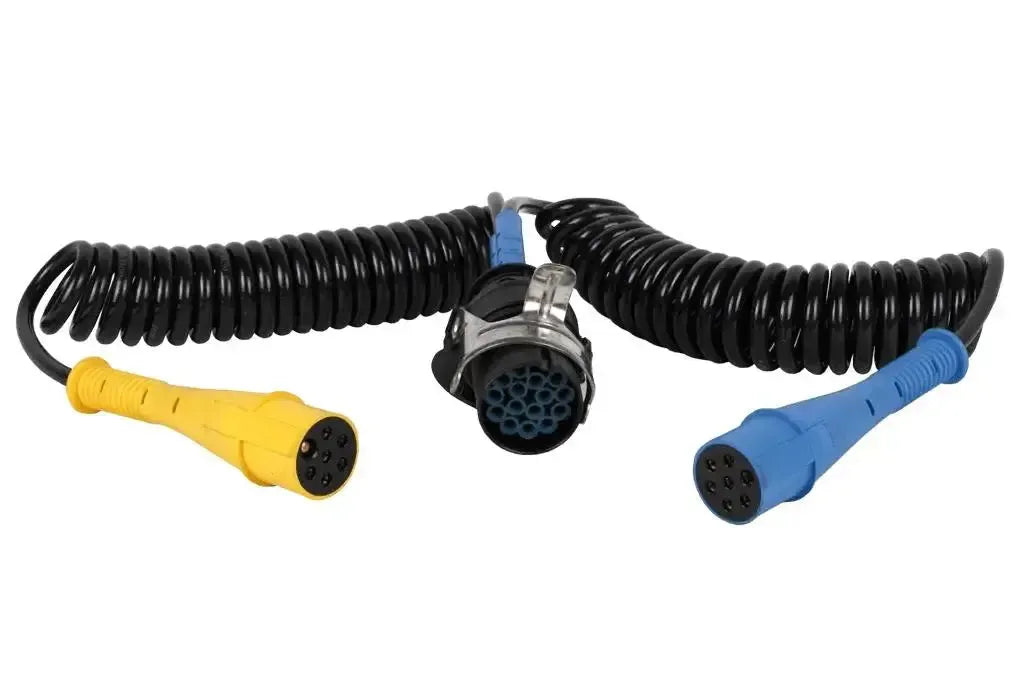 Cojali Iveco 7 Pin - 15 Pin Tipo-S/N Cavo a spirale Rimorchio