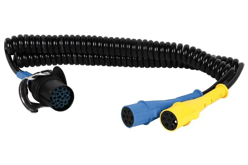 Cojali Mercedes 15 Pin - 7 Pin Tipo-S/N Cavo a spirale Rimorchio