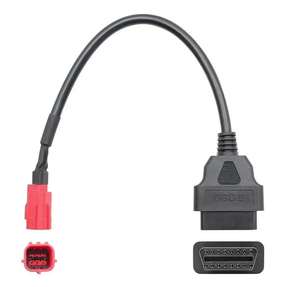 Euro-V cavo adattatore da 6 pin a 16 pin OBD2 – Moto