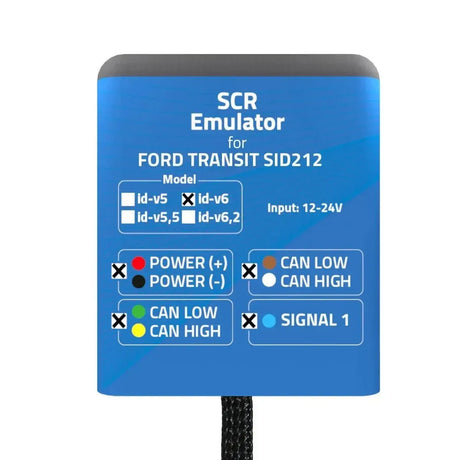 Emulatore Ford Transit AdBlue (SCR) (SID212) Furgone