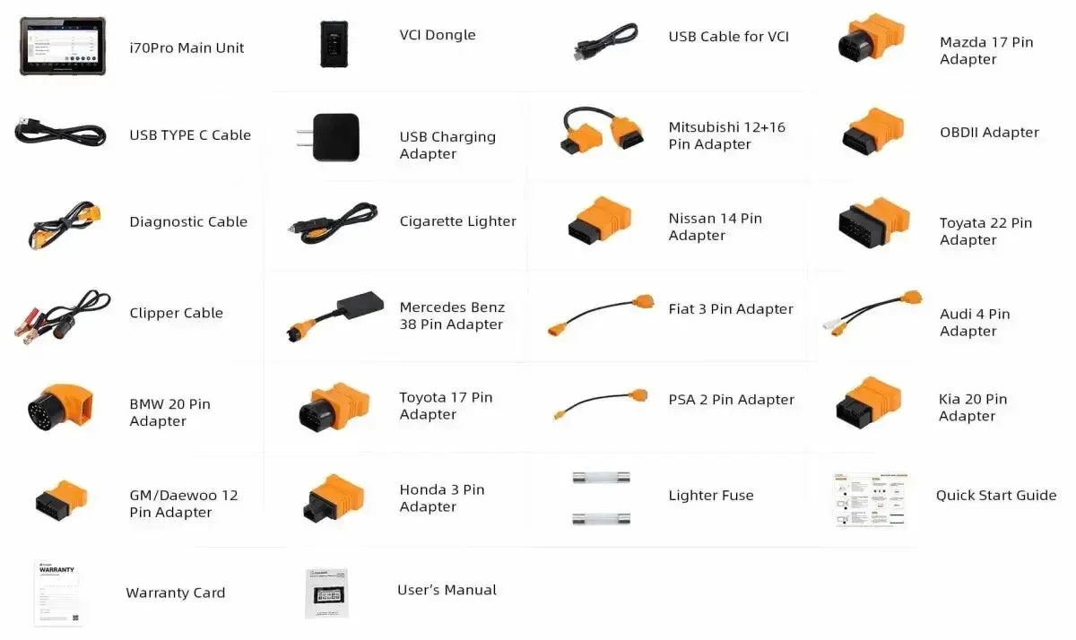Foxwell I70 Pro Auto Strumento di diagnosi