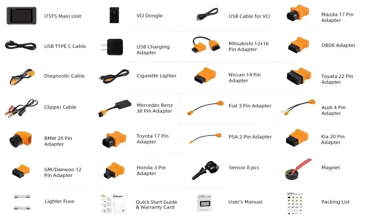 Foxwell I75TS Auto Strumento di diagnosi