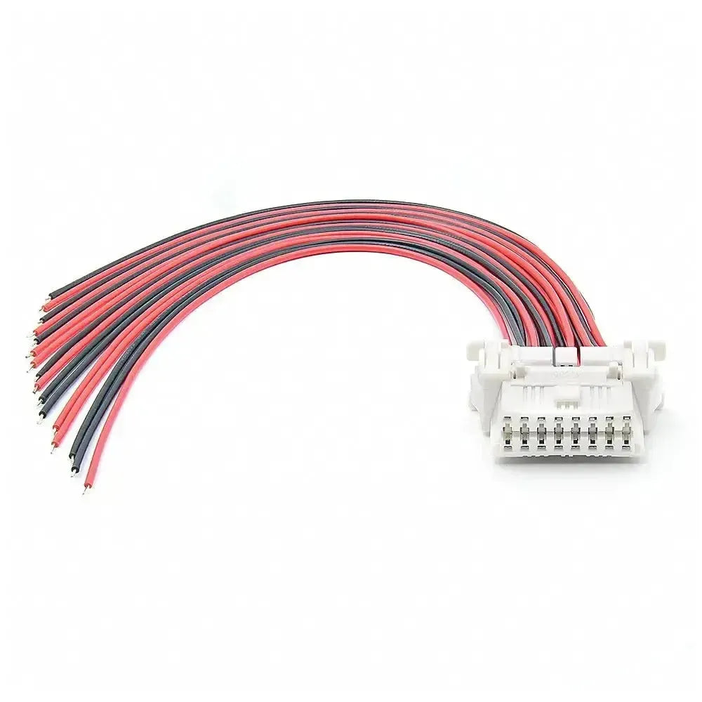 Honda 16-pin OBD2 Porta (Femmina) con 16 Cavi a Punta Aperta – 30 cm