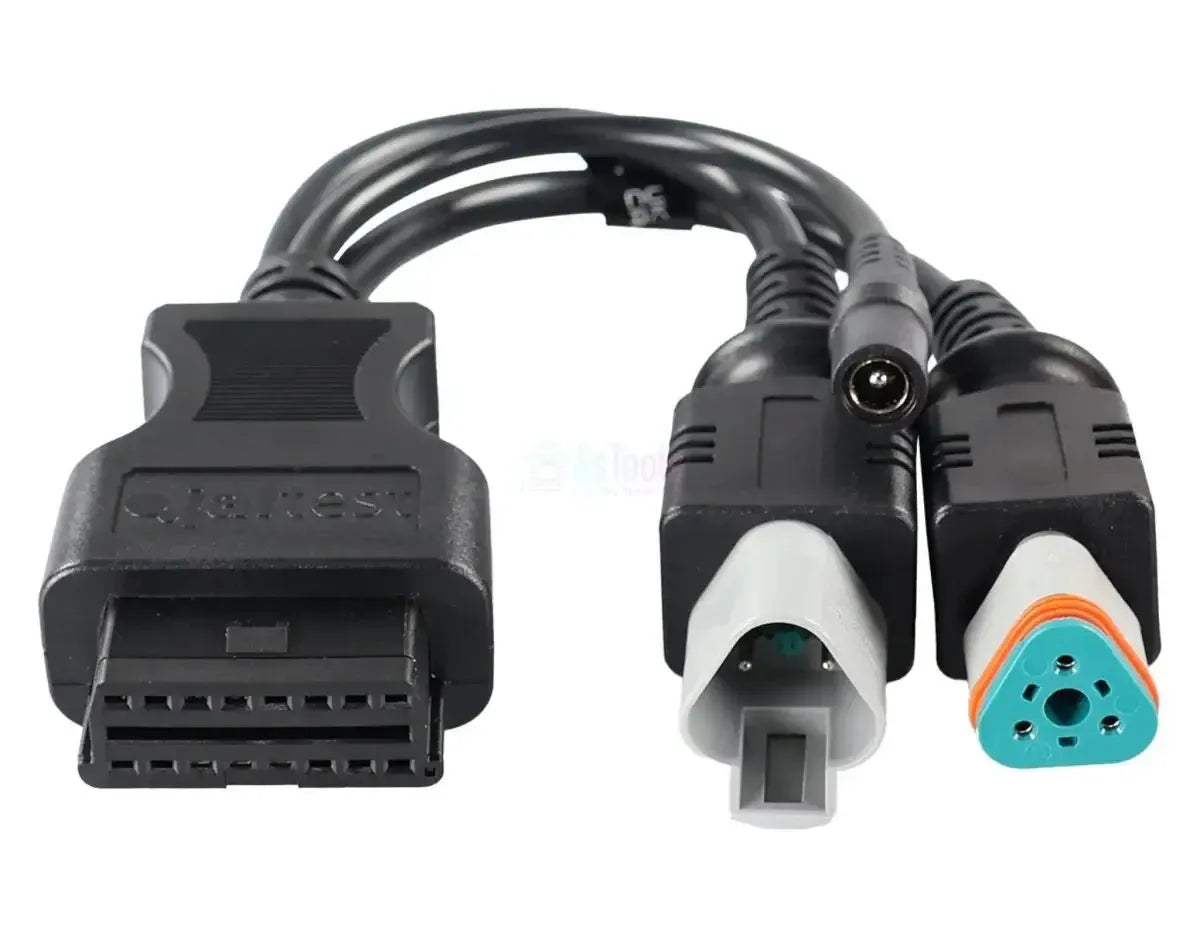 Jaltest (JDC216A9) | Cavo adattatore 3+3 pin J1939 - 16 pin OBD2 | Veicoli commerciali e da lavoro