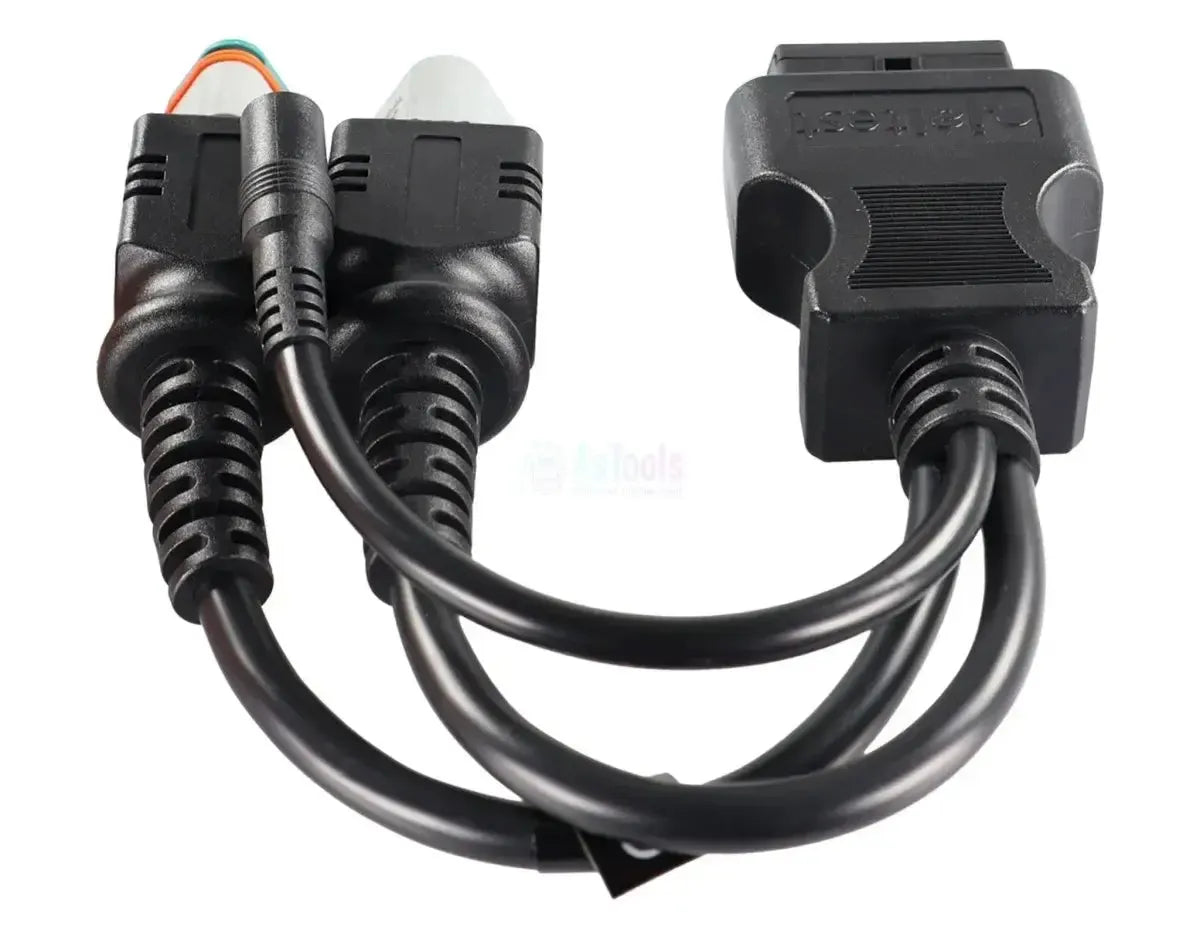Jaltest (JDC216A9) | Cavo adattatore 3+3 pin J1939 - 16 pin OBD2 | Veicoli commerciali e da lavoro