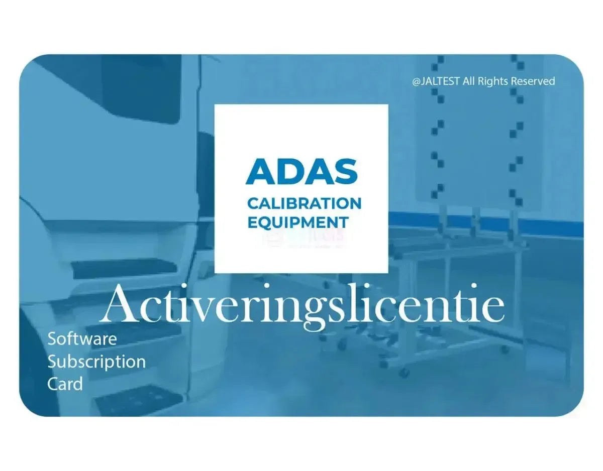 Jaltest (29786) | ADAS | Attivazione software
