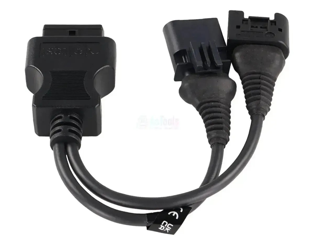 Jaltest (JDC567A) | AGCO Sisu cavo adattatore OBD 4+4 pin - OBD2 16 pin | Veicolo agricolo