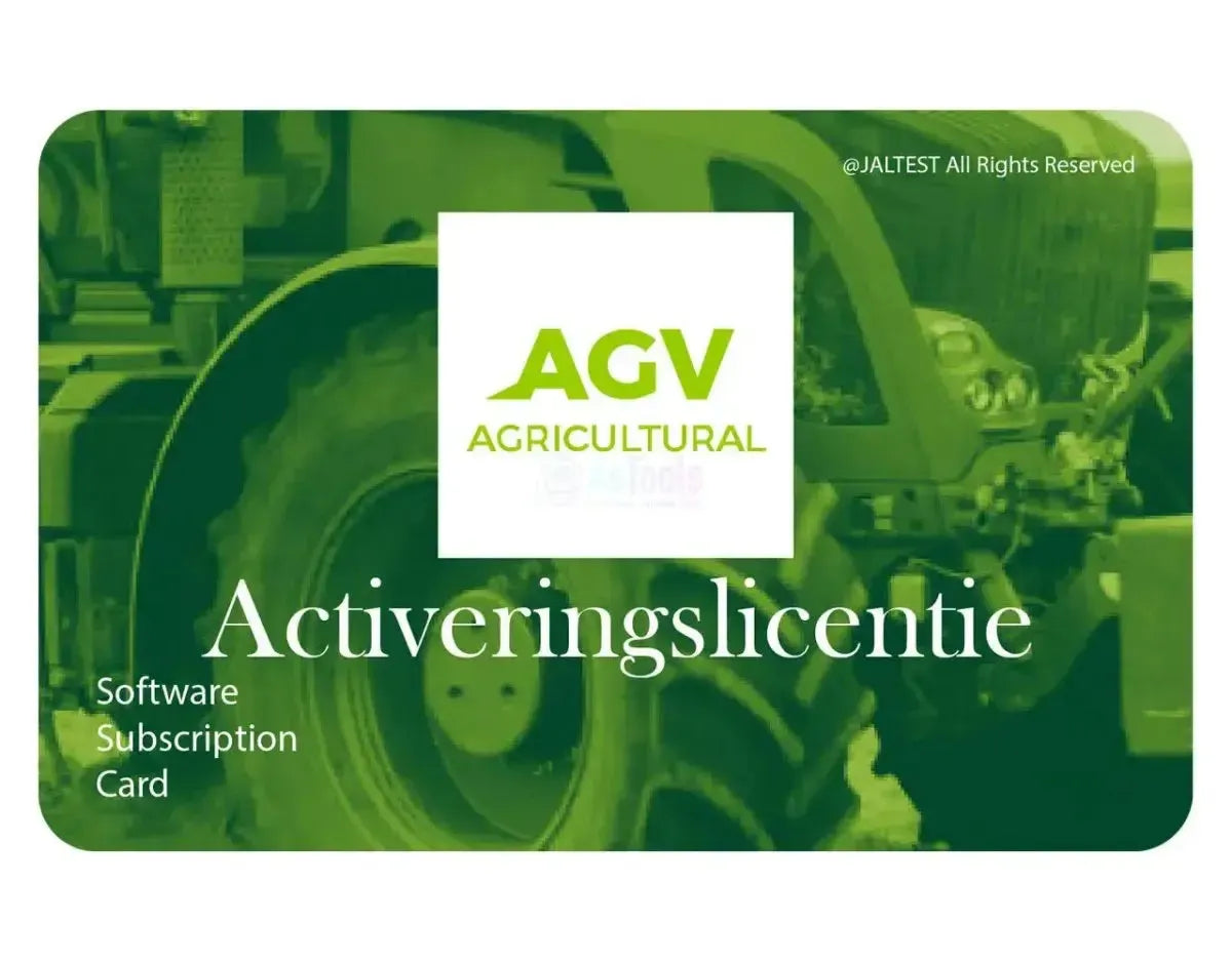 Jaltest (29751) | AGV (Agricolo) | Attivazione software