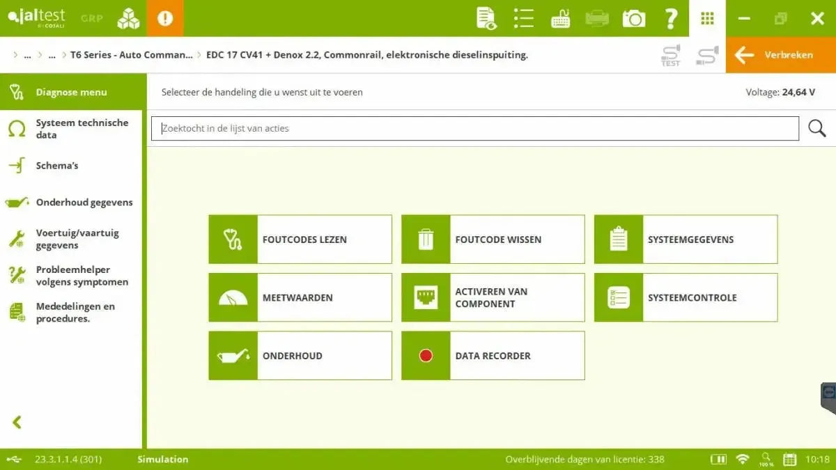 Jaltest AGV (Agricolo) Strumento di diagnosi